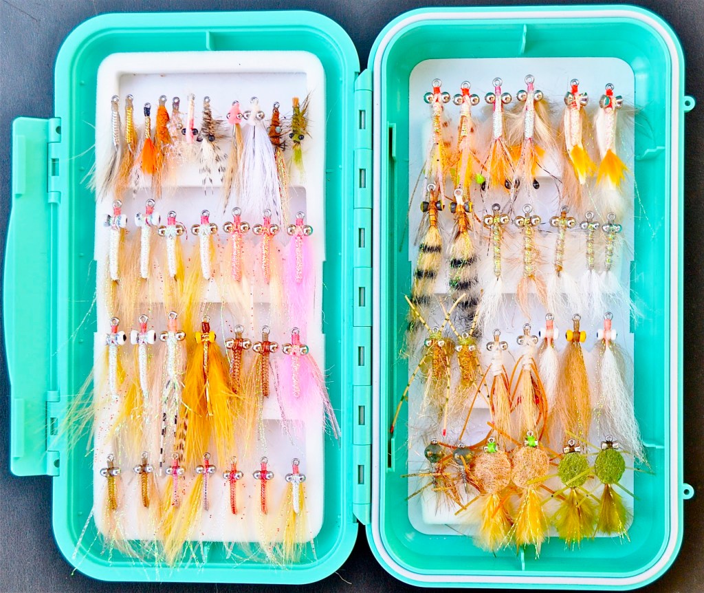 DYI bonefish flies