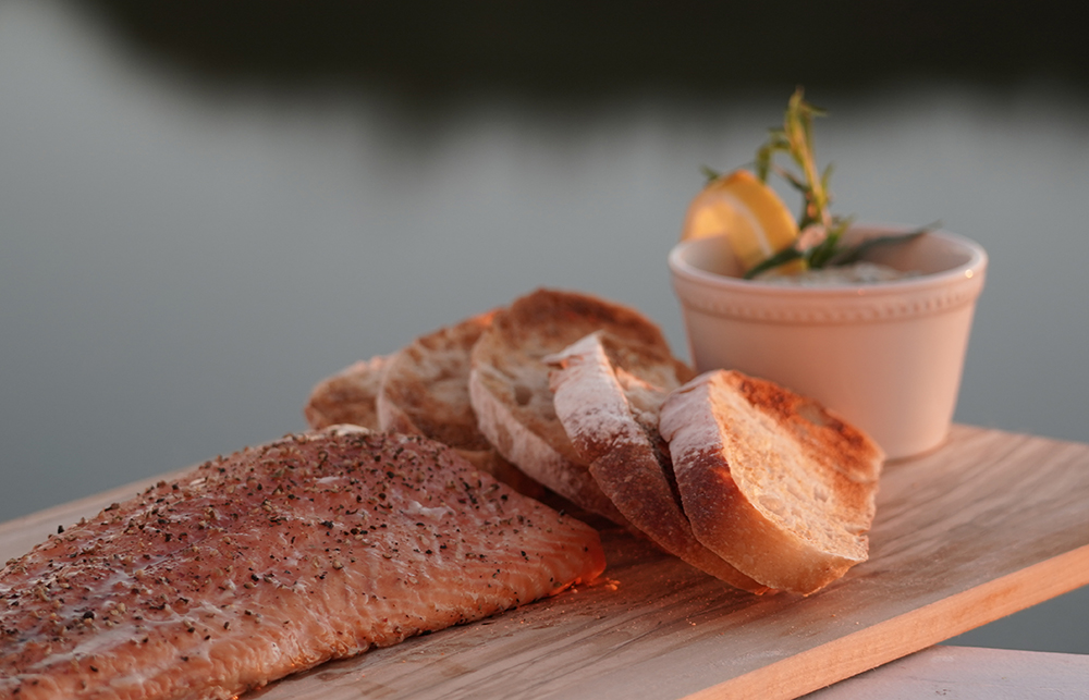 Hot Smoked Salmon