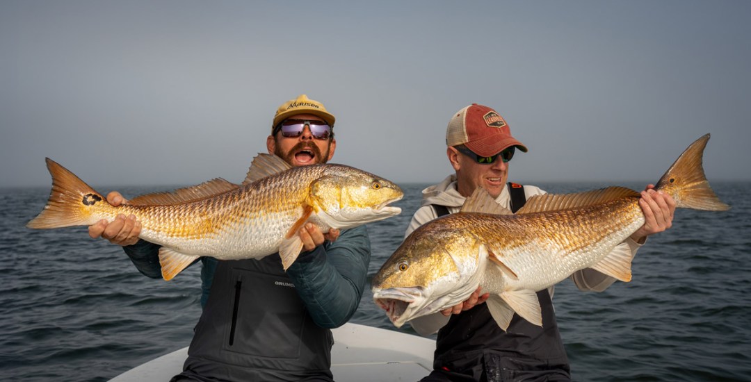 redfish on the fly