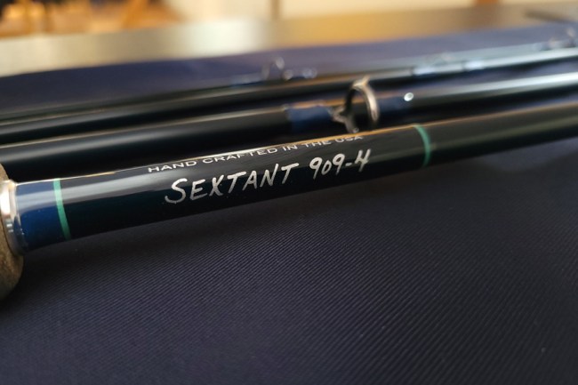 saltwater fly rod review of the 9 wt Thomas and Thomas Sextant